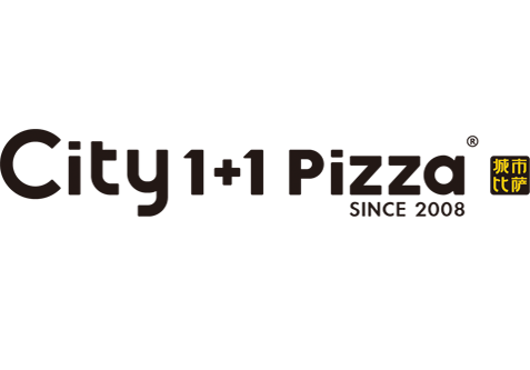 City1+1城市比薩-披薩加盟品牌logo